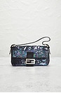 view 2 of 8 Fendi Beaded Baguette Shoulder Bag in Black
