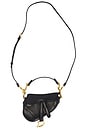 view 1 of 7 Dior Mini Saddle Bag in Black