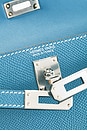 view 7 of 9 Hermes Epsom Kelly 20 Handbag in Bleu Jean