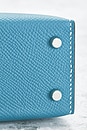 view 8 of 9 Hermes Epsom Kelly 20 Handbag in Bleu Jean