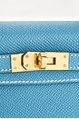 view 5 of 9 Hermes Kelly 20 Handbag in Bleu Jean