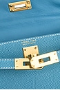 view 7 of 9 Hermes Kelly 20 Handbag in Bleu Jean