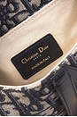 view 6 of 8 DIOR 새들 백 in Navy