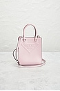 view 2 of 9 Prada Logo Drill Mini Tote Bag in Pink