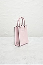 view 4 of 9 Prada Logo Drill Mini Tote Bag in Pink