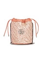 view 1 of 7 Gucci Sequin GG Marmont Bucket Bag in Brown
