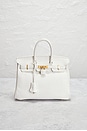 view 2 of 9 Hermes Epsom Birkin 25 Handbag in White