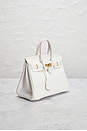 view 4 of 9 Hermes Epsom Birkin 25 Handbag in White