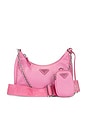 view 1 of 7 Prada Re-Edition 2005 Re-Nylon Shoulder Bag in Pink