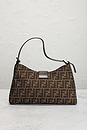 view 3 of 9 SAC PORTÉ ÉPAULE FENDI in Brown