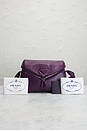 view 10 of 10 Prada Padded Nappa Signaux Shoulder Bag in Purple