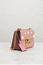 view 4 of 8 Gucci Pearl Studded Padlock Shoulder Bag in Pink