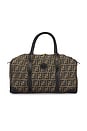 view 1 of 9 Fendi Zucca Boston Bag in Brown