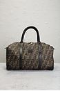 view 2 of 9 Fendi Zucca Boston Bag in Brown