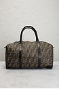 view 3 of 9 Fendi Zucca Boston Bag in Brown