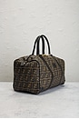 view 4 of 9 Fendi Zucca Boston Bag in Brown
