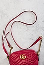 view 8 of 8 Gucci GG Marmont Shoulder Bag in Red