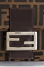 view 6 of 8 Fendi Zucca Mama Baguette Shoulder Bag in Tobacco Brown
