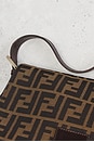 view 8 of 8 Fendi Zucca Mama Baguette Shoulder Bag in Tobacco Brown