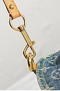 view 7 of 9 Louis Vuitton Denim Monogram Mini Pleaty Shoulder Bag in Blue