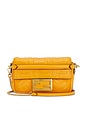 view 1 of 7 Fendi FF Embossed 1974 Baguette Shoulder Bag in Orange