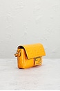 view 4 of 7 Fendi FF Embossed 1974 Baguette Shoulder Bag in Orange