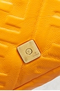 view 7 of 7 Fendi FF Embossed 1974 Baguette Shoulder Bag in Orange
