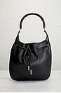 view 2 of 9 Gucci X Tom Ford Bamboo Drawstring Shoulder Bag in Black