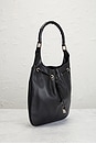 view 4 of 9 Gucci X Tom Ford Bamboo Drawstring Shoulder Bag in Black