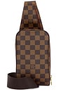 view 1 of 9 Louis Vuitton Damier Ebene Geronimos Belt Bag in Brown