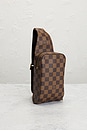 view 4 of 9 Louis Vuitton Damier Ebene Geronimos Belt Bag in Brown