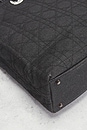 view 8 of 8 Dior Cannage Denim Lady Dior Tote Bag in Black