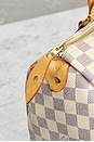 view 9 of 9 Louis Vuitton Damier Azur Speedy 30 Handbag in White