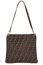 view 1 of 10 Fendi Zucca Shoulder Bag in Beige