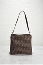 view 2 of 10 Fendi Zucca Shoulder Bag in Beige
