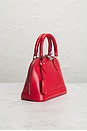 view 4 of 9 Louis Vuitton Epi Alma BB Handbag in Red