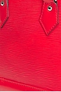 view 7 of 9 Louis Vuitton Epi Alma BB Handbag in Red