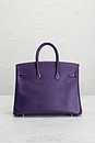 view 3 of 8 Hermes Epsom Birkin 25 Handbag in Bleu Iris