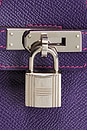 view 5 of 8 Hermes Epsom Birkin 25 Handbag in Bleu Iris