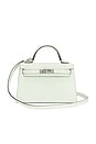 view 1 of 7 Hermes Epsom Kelly 20 Handbag in Vert Fizz