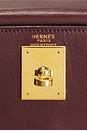 view 5 of 9 Hermes 1978 Box Kelly 28 Handbag in Bordeaux