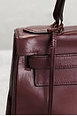 view 7 of 9 Hermes 1978 Box Kelly 28 Handbag in Bordeaux