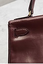 view 9 of 9 Hermes 1978 Box Kelly 28 Handbag in Bordeaux
