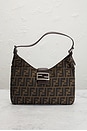 view 2 of 9 Fendi Zucca Shoulder Bag in Tobacco Brown