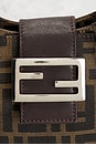 view 6 of 9 Fendi Zucca Shoulder Bag in Tobacco Brown