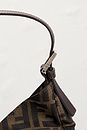view 7 of 9 Fendi Zucca Shoulder Bag in Tobacco Brown