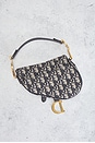view 3 of 9 Dior Oblique Trotter Saddle Bag in Navy