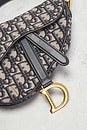 view 5 of 9 Dior Oblique Trotter Saddle Bag in Navy