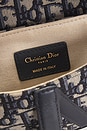 view 6 of 9 Dior Oblique Trotter Saddle Bag in Navy