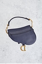 view 3 of 6 Dior Saddle Bag in Navy